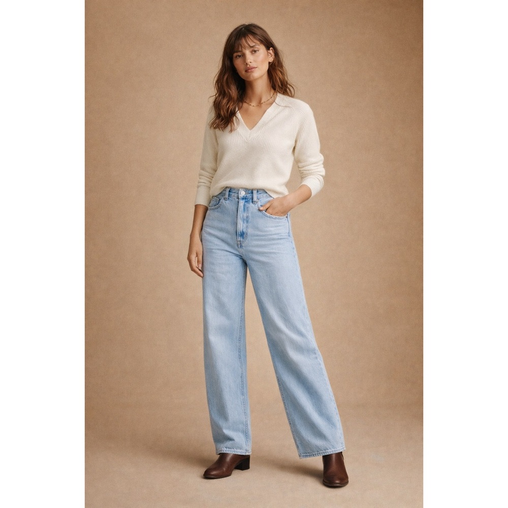 Levi's High Loose Jeans in Full Circle Medium Wash Women’s size 27